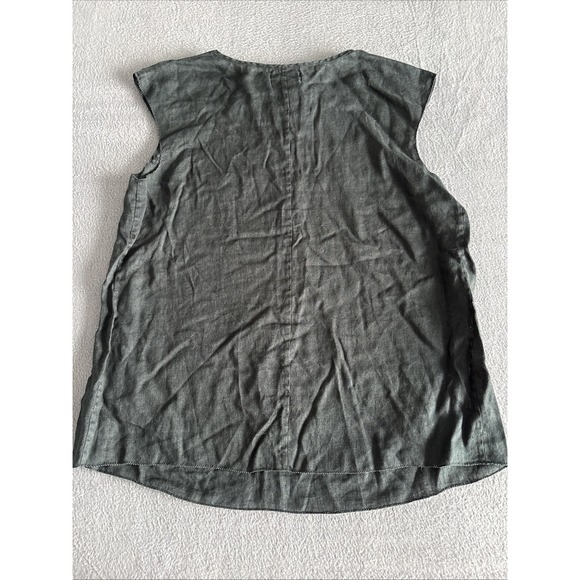 Max Studio Specialty Products Size Medium Black Sleeveless Top - Picture 5 of 6